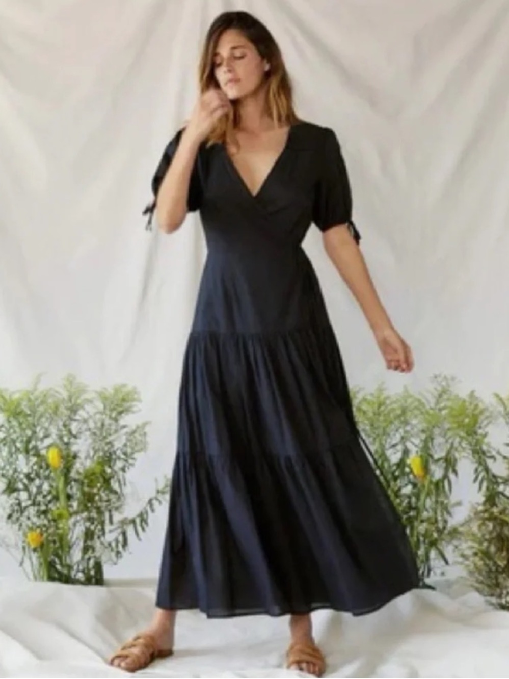 Christy Dawn Augusta wrap dress sz S